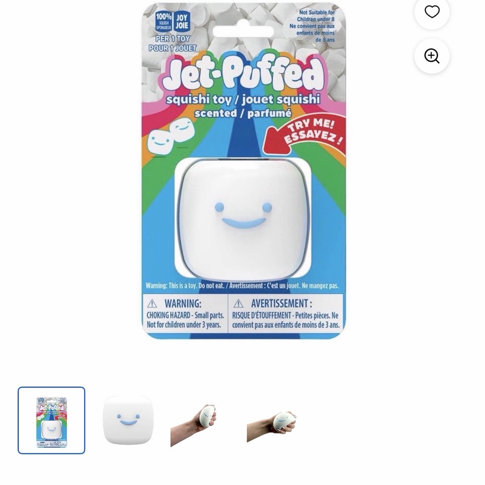 Jet-Puffed Squish Toy